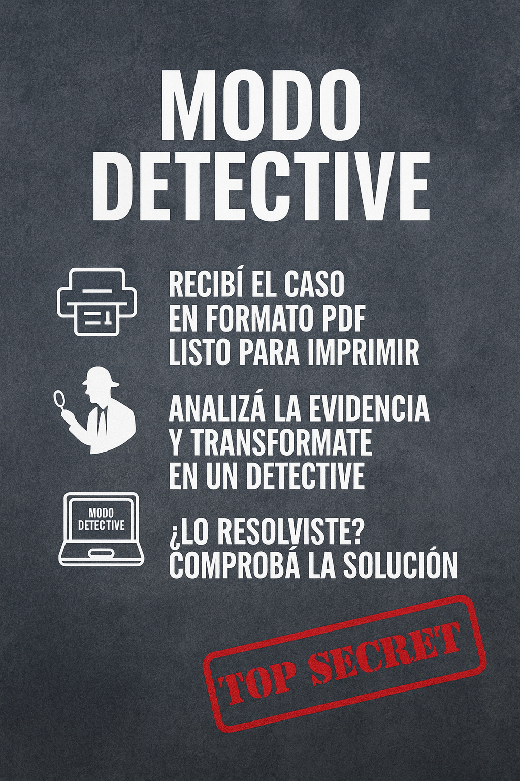 4x1 EN JUEGOS DE INVESTIGACIÓN - RESUELVE CASOS