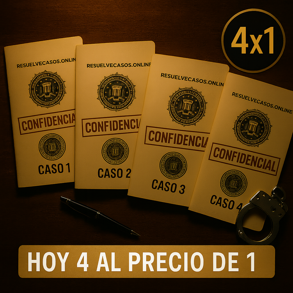 4x1 EN JUEGOS DE INVESTIGACIÓN - RESUELVE CASOS